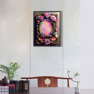 Flowers 30*40CM(Canvas) Full Round Drill Diamond Painting