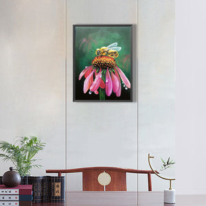 Flowers 30*40CM(Canvas) Full Round Drill Diamond Painting