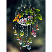 Load image into Gallery viewer, Dreamcatcher And Flowers 30*40CM(Canvas) Full Round Drill Diamond Painting
