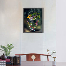 Load image into Gallery viewer, Dreamcatcher And Flowers 30*40CM(Canvas) Full Round Drill Diamond Painting
