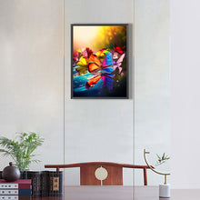 Load image into Gallery viewer, Butterfly 30*40CM(Canvas) Full Round Drill Diamond Painting
