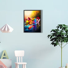 Load image into Gallery viewer, Butterfly 30*40CM(Canvas) Full Round Drill Diamond Painting
