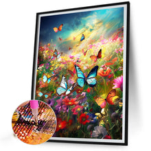 Load image into Gallery viewer, Butterfly 30*40CM(Canvas) Full Round Drill Diamond Painting
