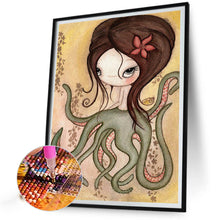 Load image into Gallery viewer, Octopus Girl 30*40CM(Canvas) Full Round Drill Diamond Painting
