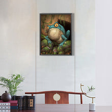 Load image into Gallery viewer, Ferocious Frog Eating 30*40CM(Canvas) Full Round Drill Diamond Painting
