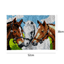 Load image into Gallery viewer, Three Horses - 52*38CM Carpet Embroidery
