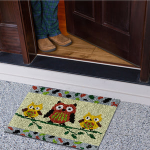 Three Owls - 52*38CM Carpet Embroidery