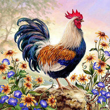 Load image into Gallery viewer, Rooster 50*50CM(Picture) Full Square Drill Diamond Painting

