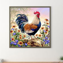 Load image into Gallery viewer, Rooster 50*50CM(Picture) Full Square Drill Diamond Painting
