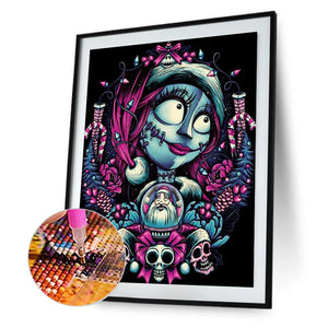 Corpse Bride And Skull 40*50CM(Picture) Full Square Drill Diamond Painting