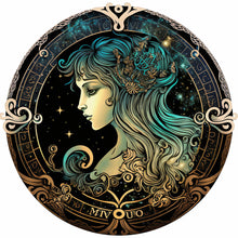 Load image into Gallery viewer, Zodiac Signs 30*30CM(Canvas) Full Round Drill Diamond Painting

