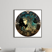 Load image into Gallery viewer, Zodiac Signs 30*30CM(Canvas) Full Round Drill Diamond Painting

