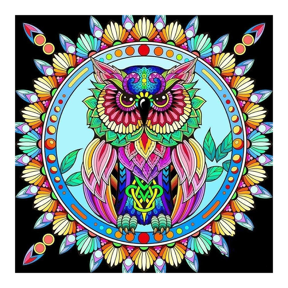 Colorful Animals 40*40CM(Canvas) Full Round Drill Diamond Painting