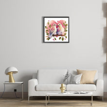 Load image into Gallery viewer, Two Doves In A Heart 30*30CM(Canvas) Full Round Drill Diamond Painting
