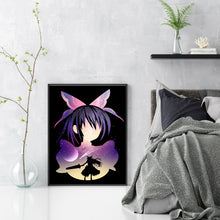 Load image into Gallery viewer, Huancan - Girl Silhouette - 40*55CM 11CT 3 Stamped Cross Stitch
