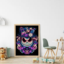 Load image into Gallery viewer, Huancan - Skull Head - 40*55CM 11CT 3 Stamped Cross Stitch
