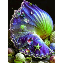 Load image into Gallery viewer, Seashell And Flower Stamens 30*40CM(Canvas) Full Round Drill Diamond Painting

