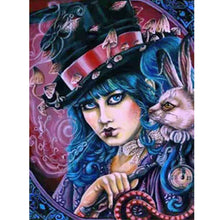 Load image into Gallery viewer, Colorful Woman 30*40CM(Canvas) Full Round Drill Diamond Painting
