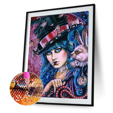 Load image into Gallery viewer, Colorful Woman 30*40CM(Canvas) Full Round Drill Diamond Painting
