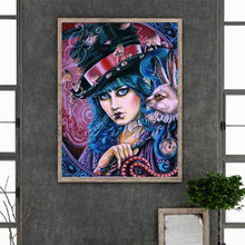 Load image into Gallery viewer, Colorful Woman 30*40CM(Canvas) Full Round Drill Diamond Painting
