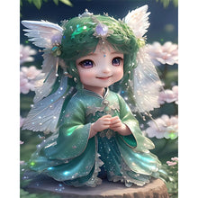 Load image into Gallery viewer, Huancan - Cute Dreamy Elf - 40*50CM 11CT 3 Stamped Cross Stitch
