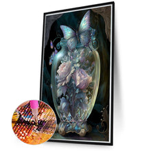 Load image into Gallery viewer, Flowers In A Cup 50*70CM(Canvas) Full Round Drill Diamond Painting
