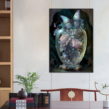 Load image into Gallery viewer, Flowers In A Cup 50*70CM(Canvas) Full Round Drill Diamond Painting
