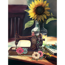 Load image into Gallery viewer, Sewing Machine 30*40CM(Canvas) Full Round Drill Diamond Painting
