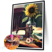 Load image into Gallery viewer, Sewing Machine 30*40CM(Canvas) Full Round Drill Diamond Painting
