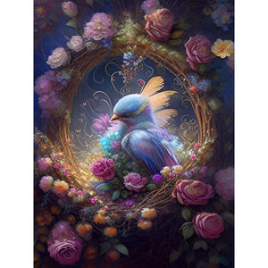 Bird 30*40CM(Canvas) Full Round Drill Diamond Painting
