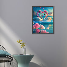 Load image into Gallery viewer, Fantasy Swan Lake 40*50CM(Canvas) Full Round Drill Diamond Painting
