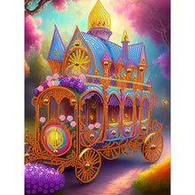 Load image into Gallery viewer, Classic Car 30*40CM(Canvas) Partial Special Shaped Drill Diamond Painting
