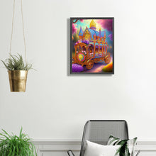 Load image into Gallery viewer, Classic Car 30*40CM(Canvas) Partial Special Shaped Drill Diamond Painting
