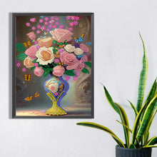 Load image into Gallery viewer, Flower Bouquet 30*40CM(Canvas) Partial Special Shaped Drill Diamond Painting
