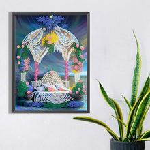 Load image into Gallery viewer, Pavilion 30*40CM(Canvas) Partial Special Shaped Drill Diamond Painting
