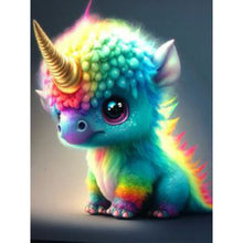 Load image into Gallery viewer, Cute Dinosaur 30*40CM(Canvas) Full Round Drill Diamond Painting
