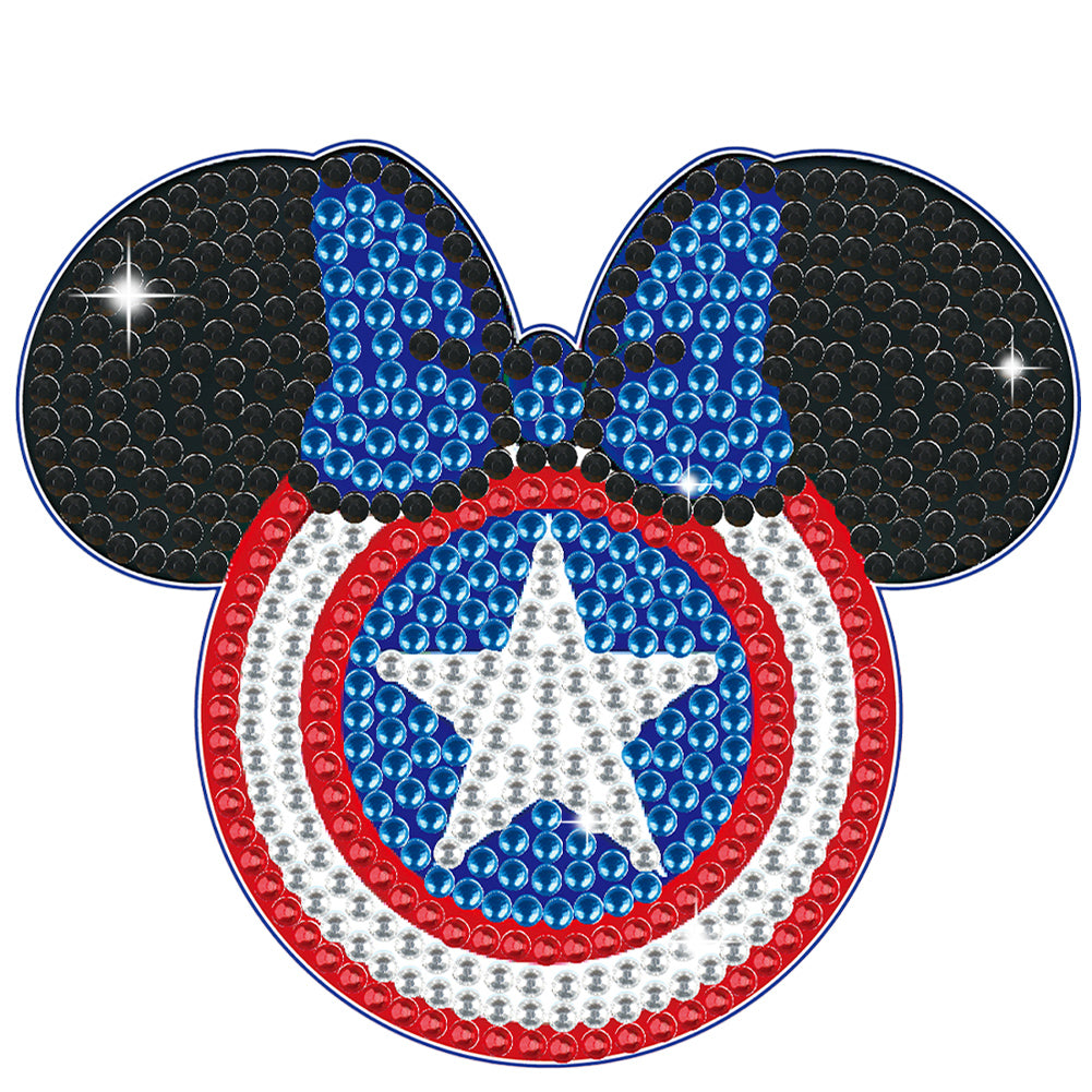 DIY Diamond Painting Coasters Mickey Kit Cartoon for Adults Kids (MZ019)