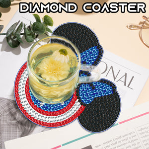 DIY Diamond Painting Coasters Mickey Kit Cartoon for Adults Kids (MZ019)