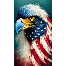 Load image into Gallery viewer, American Eagle On Independence Day 40*70CM(Canvas) Full Round Drill Diamond Painting
