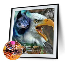 Load image into Gallery viewer, Ferocious Eagle 40*40CM(Canvas) Full Round Drill Diamond Painting
