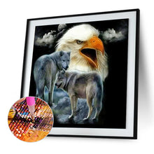 Load image into Gallery viewer, Ferocious Eagle 40*40CM(Canvas) Full Round Drill Diamond Painting
