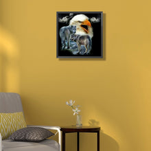 Load image into Gallery viewer, Ferocious Eagle 40*40CM(Canvas) Full Round Drill Diamond Painting

