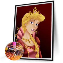 Load image into Gallery viewer, Princess Aurora On The Throne 30*40CM(Canvas) Full Round Drill Diamond Painting
