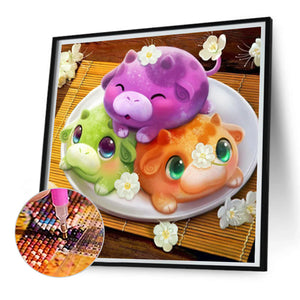 Cute Dessert 30*30CM(Picture) Full Square Drill Diamond Painting
