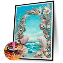 Load image into Gallery viewer, Dreamlike Beach Shells 30*40CM(Canvas) Full Round Drill Diamond Painting
