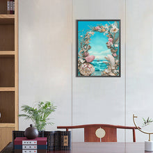 Load image into Gallery viewer, Dreamlike Beach Shells 30*40CM(Canvas) Full Round Drill Diamond Painting

