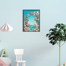 Load image into Gallery viewer, Dreamlike Beach Shells 30*40CM(Canvas) Full Round Drill Diamond Painting
