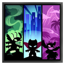 Load image into Gallery viewer, Yishu - Stitch Silhouette - 50*50CM 11CT 3 Stamped Cross Stitch

