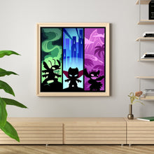Load image into Gallery viewer, Yishu - Stitch Silhouette - 50*50CM 11CT 3 Stamped Cross Stitch
