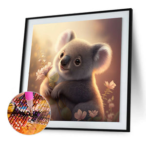 Animals In The Mountains And Jungles 30*30CM(Canvas) Full Round Drill Diamond Painting